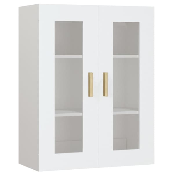 vidaXL Väggskåp Vit 69,5x34x90 cm 26250 Vit