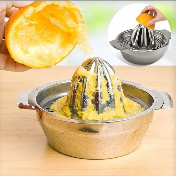 Juicer Sitronpresser Multifunksjonell Appelsin Sitrusfrukt Håndpressepresser Juicer Kjøkkenverktøy