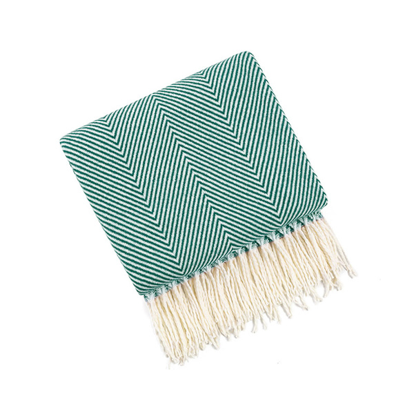 Kælen blødt tæppe, sengetæppe, sofa, uldtæppe, tæppe, sofatæppe, fluffy sofatæppe, merino tæppe, fluffy varmt plaid green 130*220cm