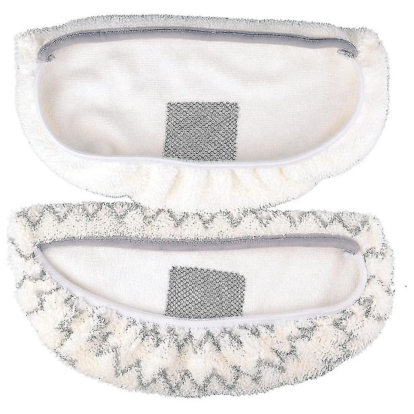 2-pakning mikrofiber moppeputer for Shark rektangel dampmopp