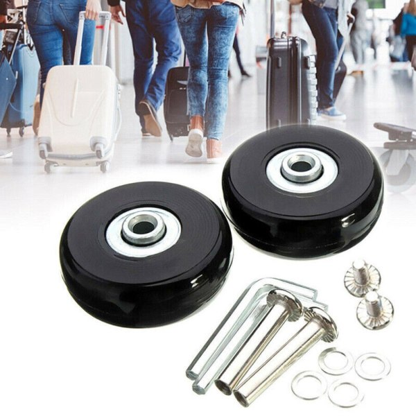 57-59MM resväska delar axlar Travel bagage hjul 50mm*18mm2pcs 50mm*18mm2pcs