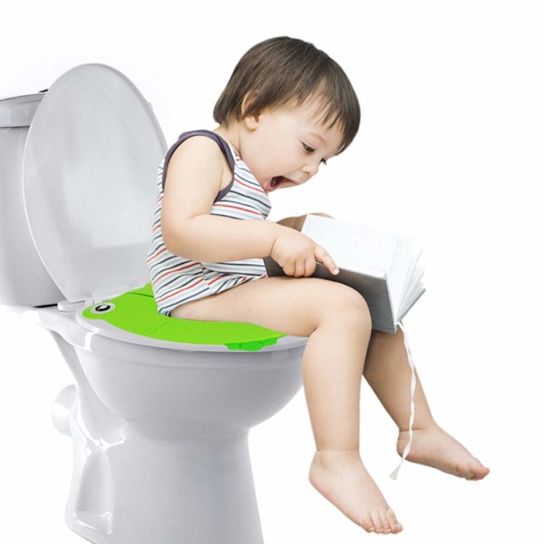 Toalettsits för barn, hopfällbar toalettstol för resor