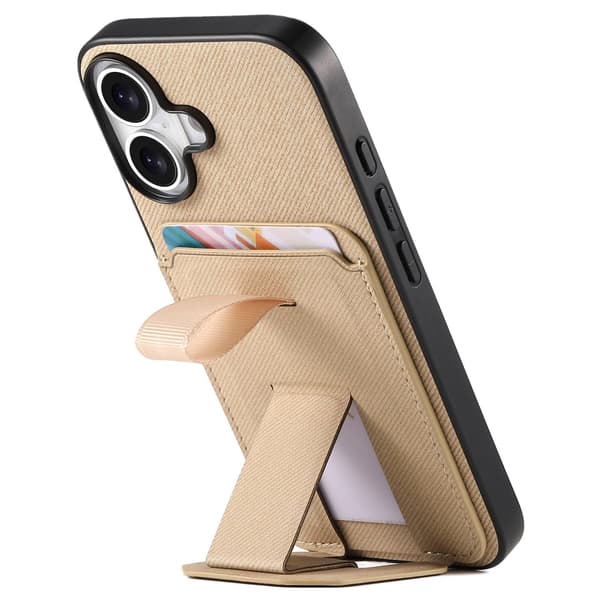 Etui til iPhone 16 Pro Max Stativ Khaki