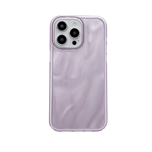 Etui til iPhone 17 Liquid Sand Wave Texture Lilla