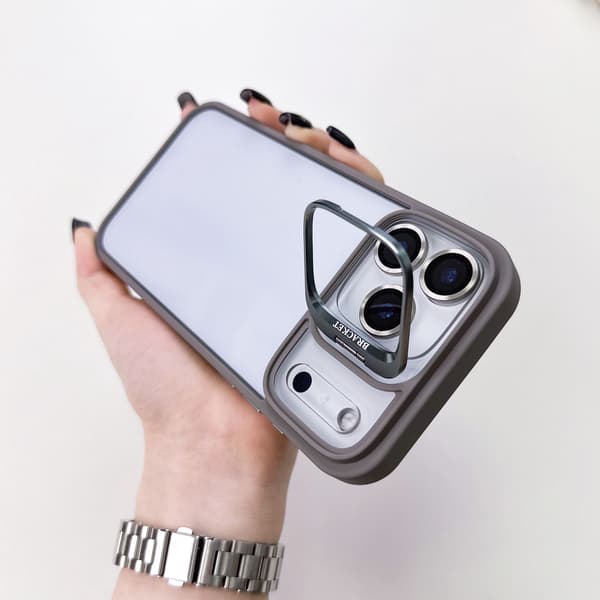 Etui til iPhone 15 Pro Klart Stativ Linse Detalje Klar Noz23634
