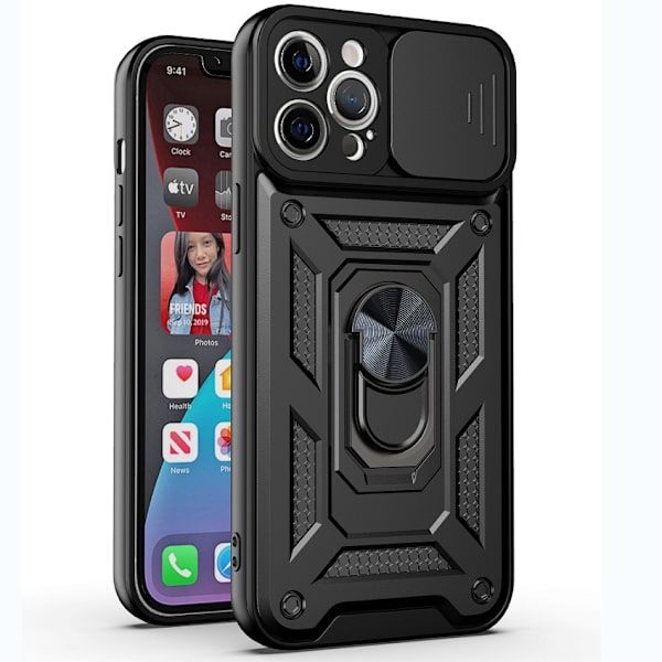 Etui til iPhone 14 Pro Max Stand Sort Noz12328