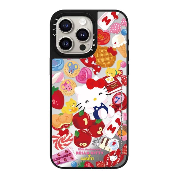 Kotelo iPhone 15 Plus/14 Plus -puhelimelle, merkkituote Snack Cat Anniversary Design Noz15073