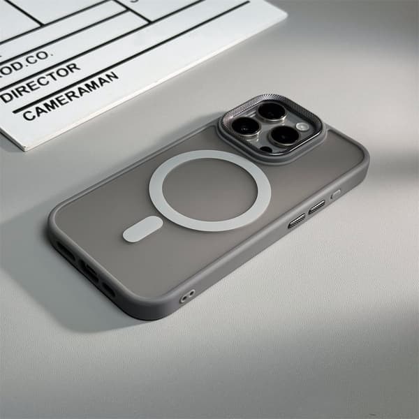 Fodral för iPhone 17 Air Frosted Diamond Accent Magnetic Design Noz5541