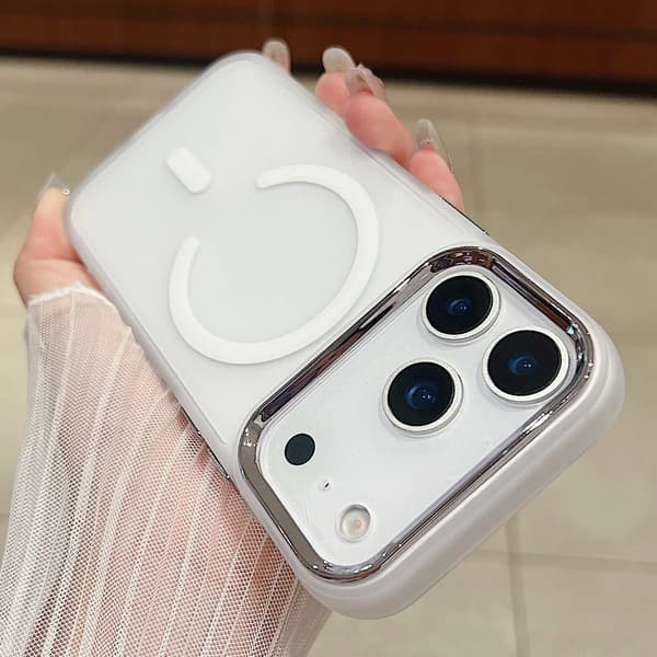 Kotelo iPhone 16 Pro Magnetic White Noz17087 -puhelimelle