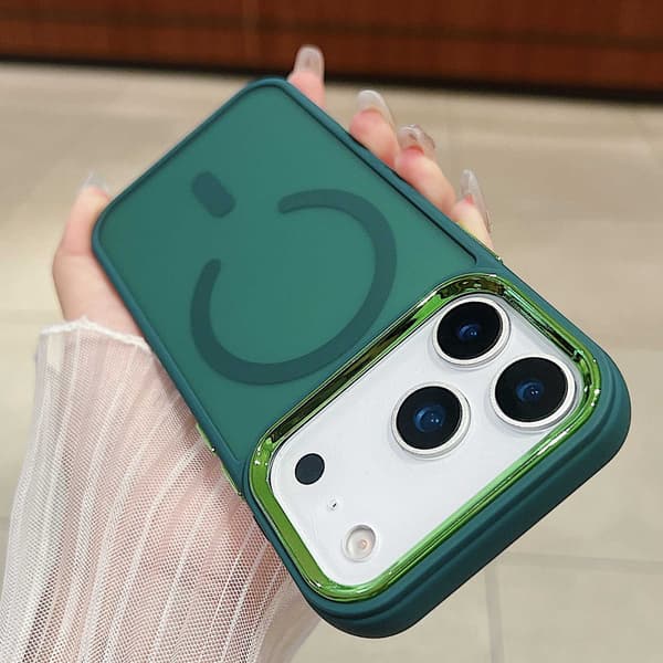 Kotelo iPhone 13 Pro Max Magnetic Green Noz16967