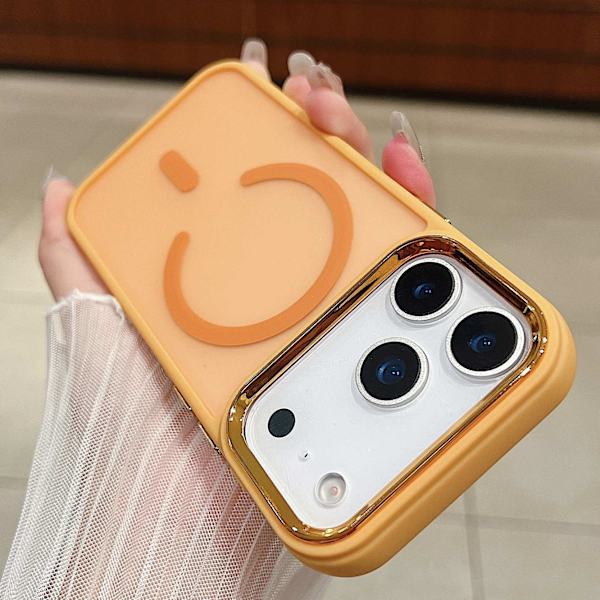Etui til iPhone 17 Pro Magnetisk Oransje Noz17065