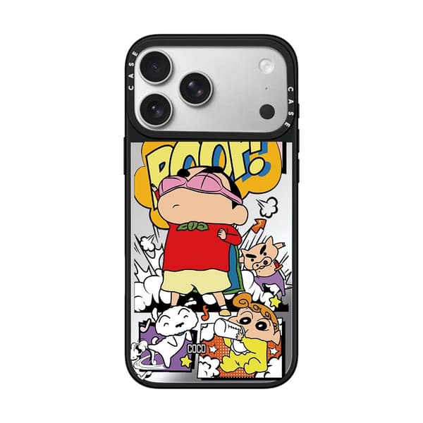 Etui til iPhone 15 Magnetisk Sølv Sort Noz1032