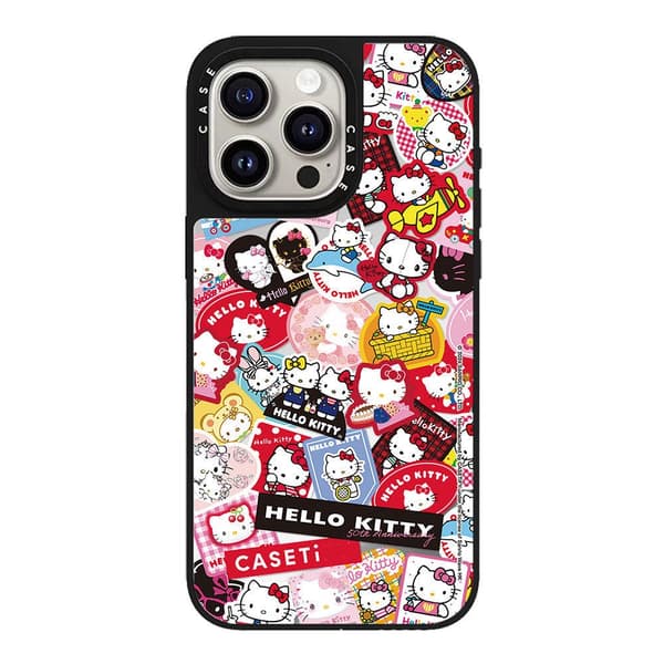 Fodral till iPhone 16 Plus Branded Snack Cat Anniversary Design Noz14984