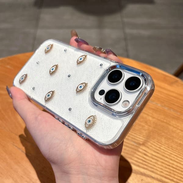 Kotelo iPhone 17 Pro Wind Creative Fine Glittering Clear