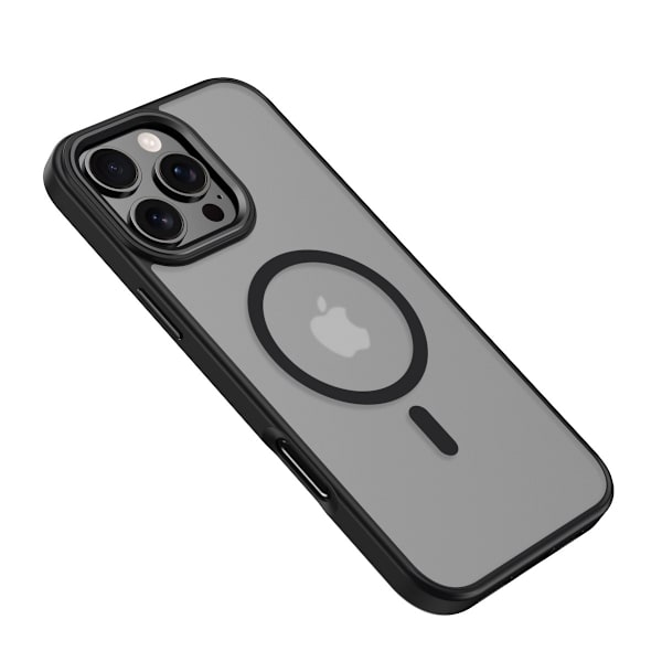 Etui til iPhone 15 Mat Anti Fingeraftryk Sort Noz16228