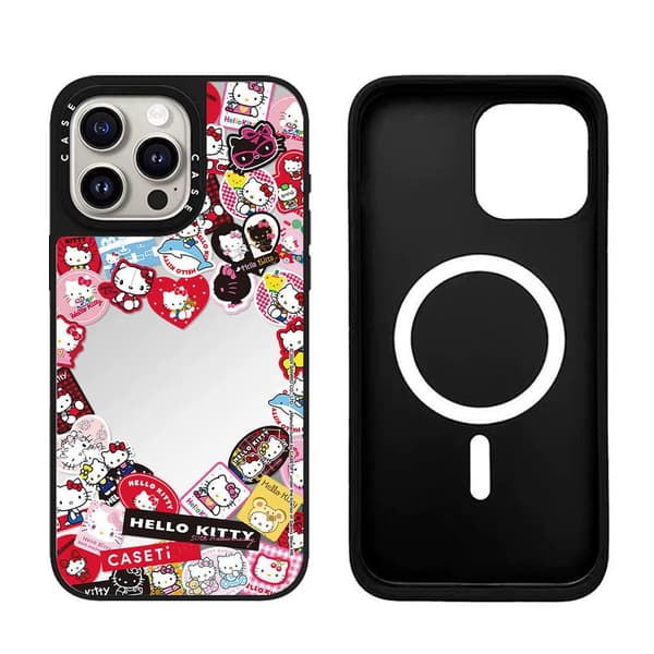 Fodral för iPhone 14/13 Branded Snack Cat Anniversary Design Noz15125
