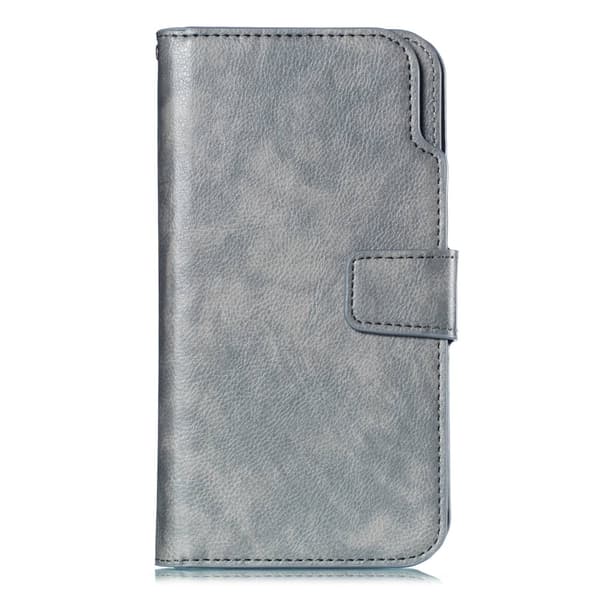 Kotelo iPhone 13 -jalustalle korttipaikalla, harmaa Noz878