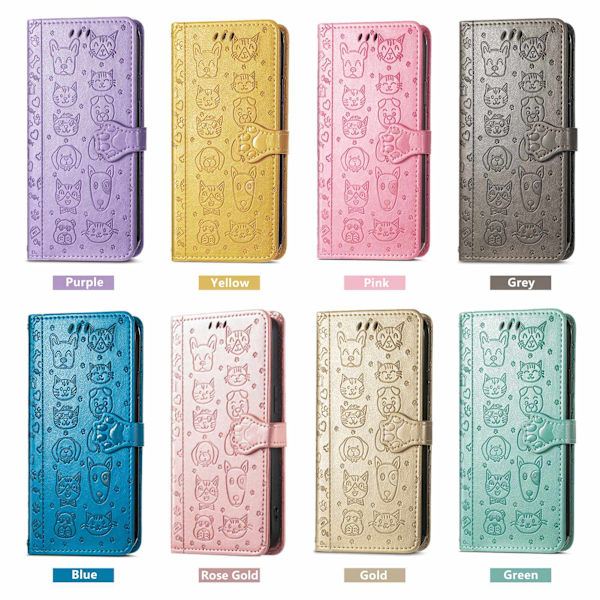 Fodral för iPhone 17 E/16E (Ej för 16) Kortplats Lädertextur Noz22397