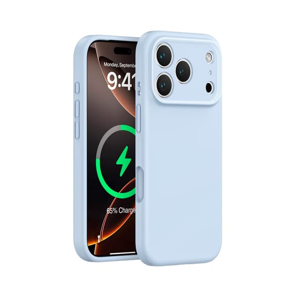 Fodral för iPhone 16 Pro Flytande Silikon Magnetisk Silikonfinish Noz3205