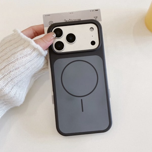 Etui til iPhone 17 Flydende Silikone Slank Profil Noz15804
