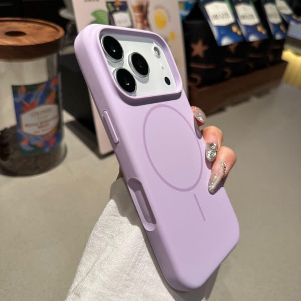 Kotelo iPhone 15 Prolle nestemäisellä silikonipinnoitteella Noz18805