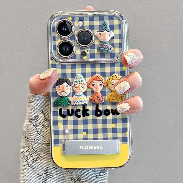 Kotelo iPhone 13 Pro Max -puhelimelle, jalusta- ja kaulanauhamalli
