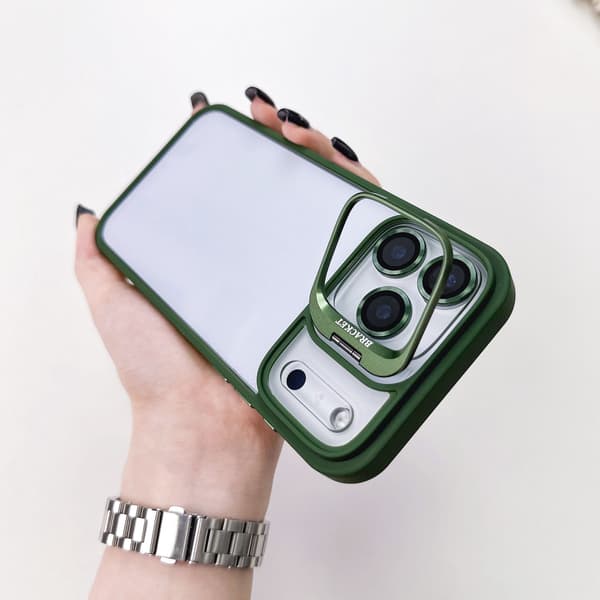 Fodral för iPhone 16 Pro Klart Stativ Linsdetalj Klart Noz23489