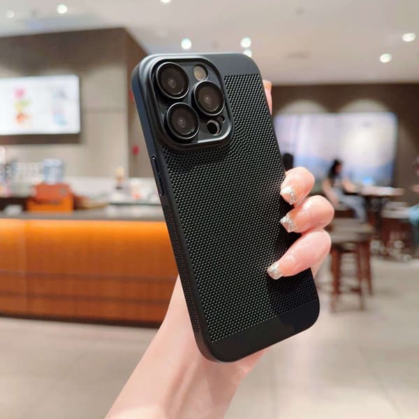 Etui til iPhone 16 Pro Ventilert Svart Noz23304