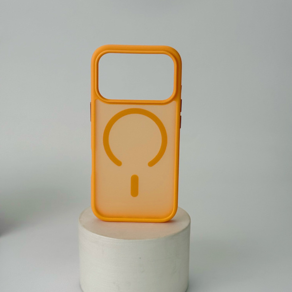 Etui til iPhone 17 Magnetisk Orange Noz5243