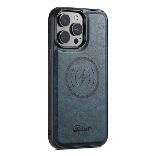 Kotelo iPhone 14 Pro Max Magnetic Stand Blue Noz12105