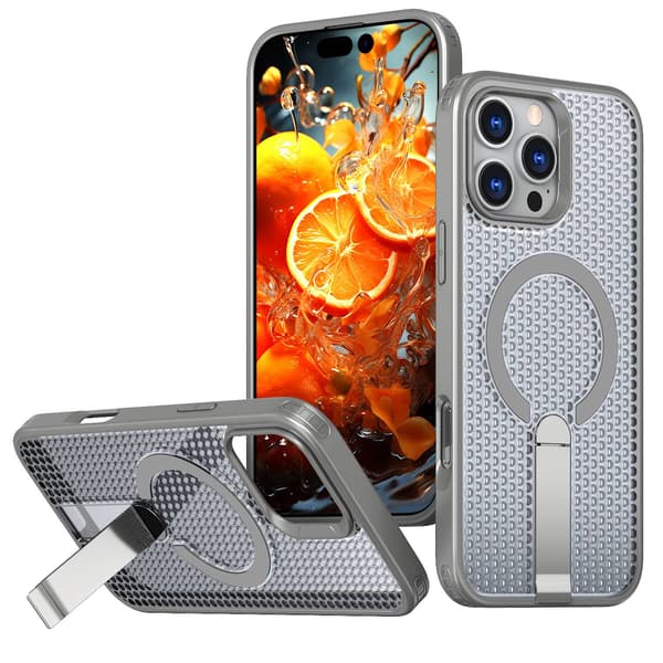 Etui til iPhone 16 Magnetisk Stativ Ventilert Design Noz22668