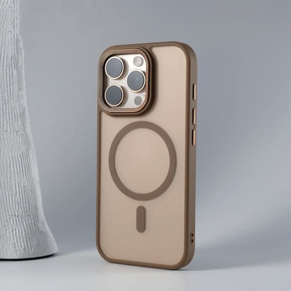 Fodral för iPhone 16 Pro Frosted Diamond Accent Magnetic Design Noz5524