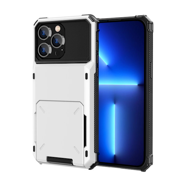 Fodral för iPhone 14 Plus Kortplats Vit Noz13695