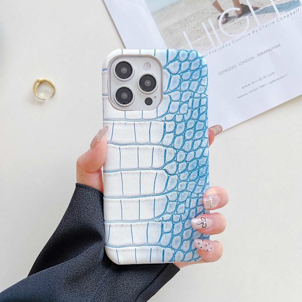 Etui til iPhone 14 Ventilert Himmelblå Noz15669
