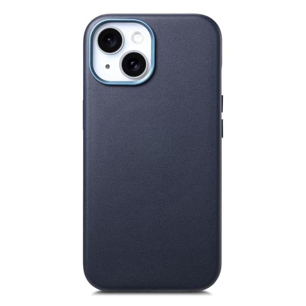 Etui til iPhone 16 Plus Lædertekstur Violet