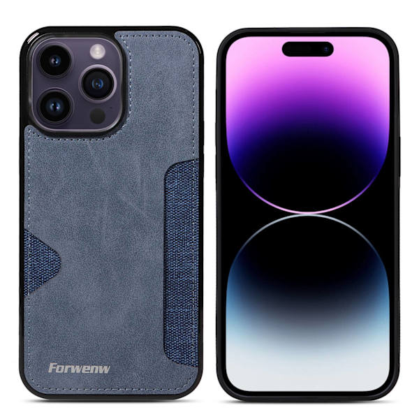 Fodral för iPhone 16 Plus Kortplats Blå Noz9767