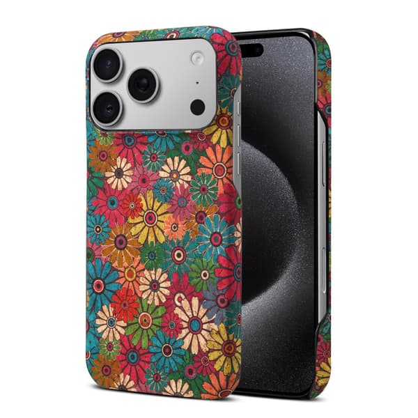 Etui til iPhone 14 Pro, egnet blomst, originalt design