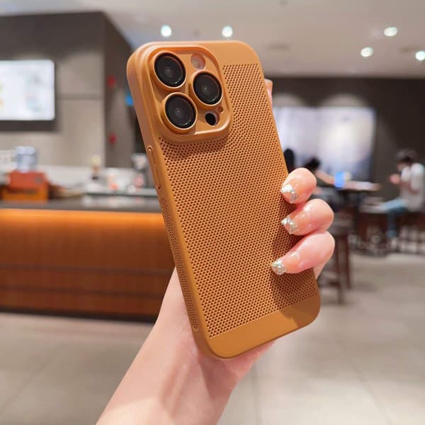 Kotelo iPhone 16 Tuuletettu Ruskea Noz23211