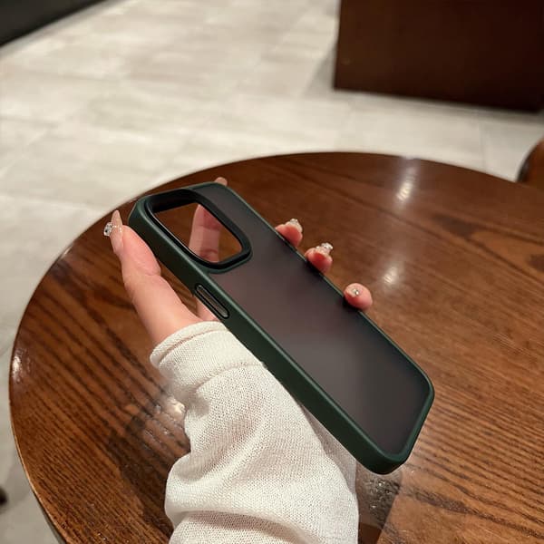 Cover til iPhone 13 Pro Max Mat Grøn