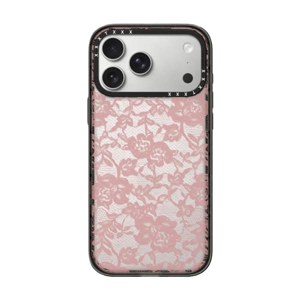 Etui til iPhone 15 Pro Hot Girl Lace Black Clear Noz21376
