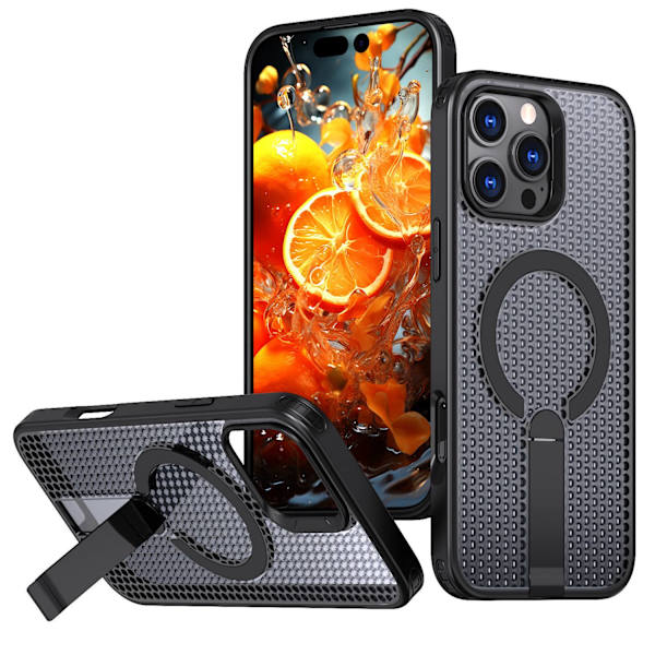 Etui til iPhone 14 Plus Magnetisk Stand Ventileret Design Noz22696