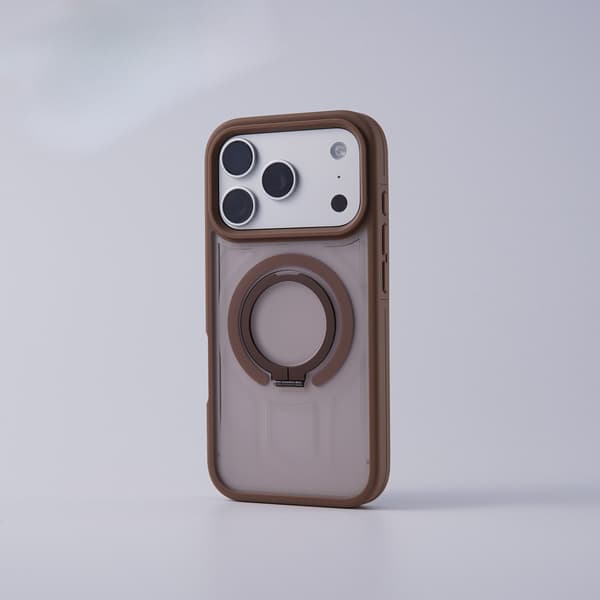 Fodral för iPhone 17 Pro Frostat Magnetiskt Stativ Design Noz22040
