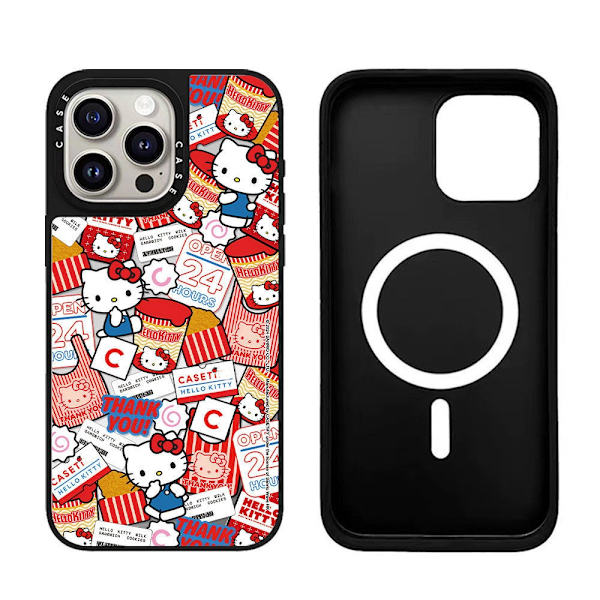 Etui til iPhone 17 Branded Snack Cat Anniversary Design Noz15096