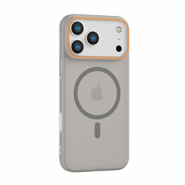 Etui til iPhone 17 Frosted Magnetic Gray Noz13856