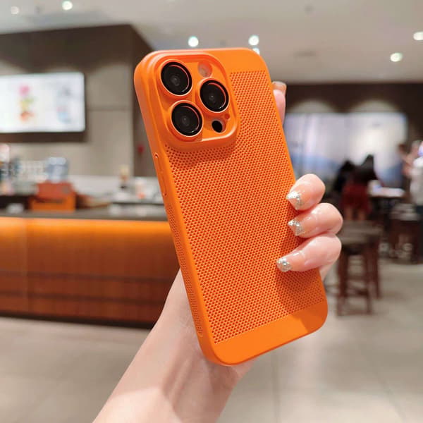 Etui til iPhone 16 Pro max Ventileret Orange Noz23284