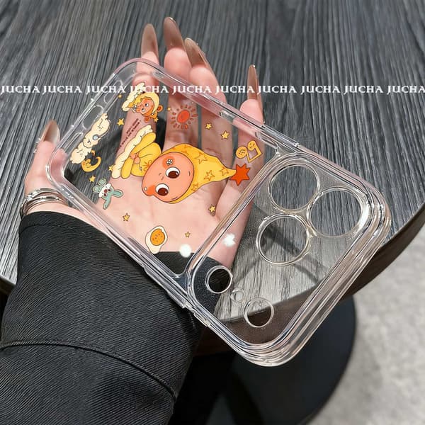 Etui til iPhone 17 Pro Yunduo Xingrens Good Looks Clear