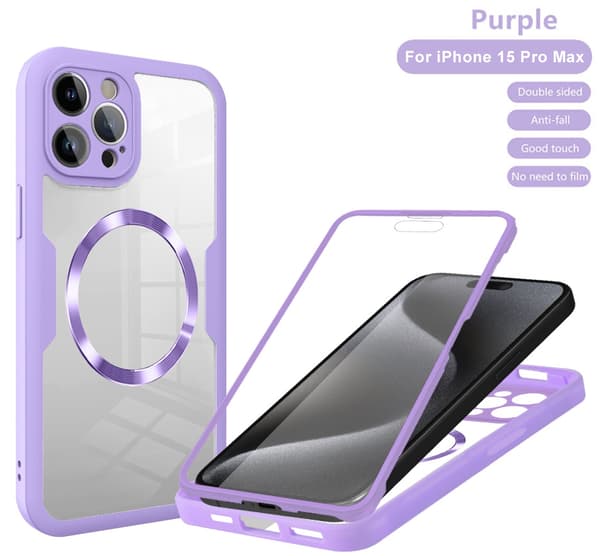 Kotelo iPhone 17 Magnetic Light Purple Noz3752