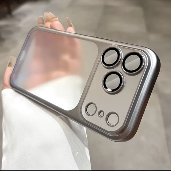 Fodral för iPhone 14 Pro Frostat Elektropläterad Linsdetalj Slimmad Profil Noz12847