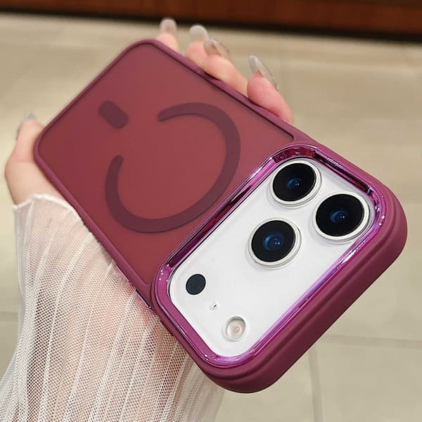 Kotelo iPhone 14 Pro Magnetic Plum Noz17133