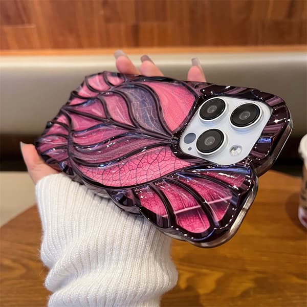 Kotelo iPhone 14 Prolle, sähkösinkitty violetti Noz4812